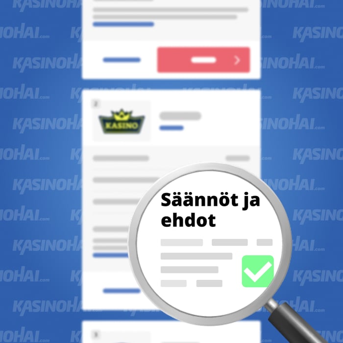 Vältä bonuksia tai täytä bonusehdot