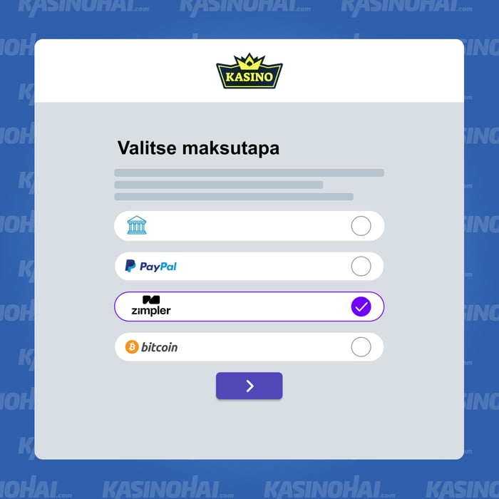 Käytä nopeinta tarjolla olevaa maksutapaa
