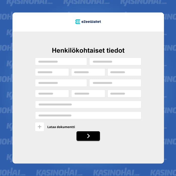 Kirjaudu sisään ja täytä loput tiedot