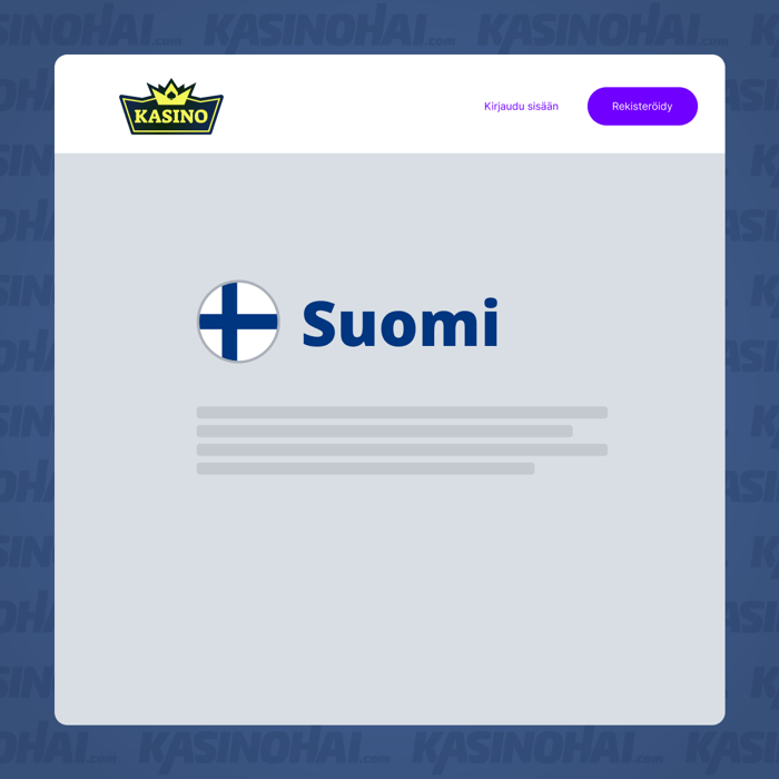 Tarkista kasinon kieli. Ovatko suomennokset laadukkaita?