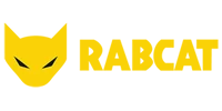Rabcat Gaming: Tyylikkäät ja palkitut kolikkopelit kasinolla logo