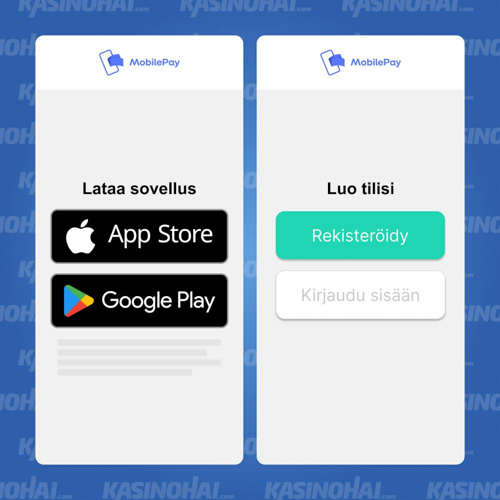 Lataa MobilePay sovellus