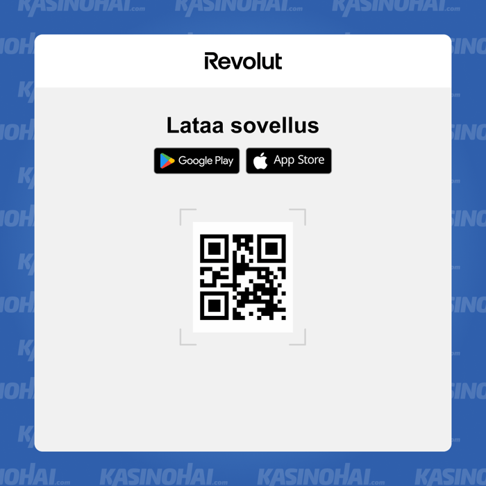 Siirry Revolutin kotisivuille ja skannaa QR-koodi