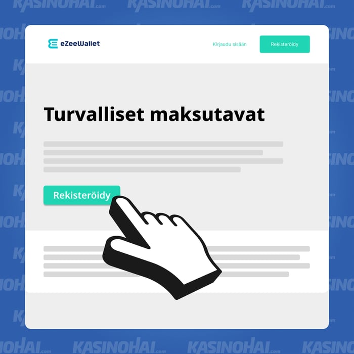 Siirry eZeeWalletin verkkosivuille