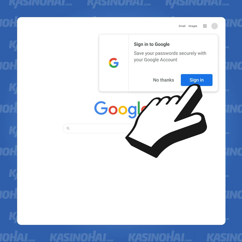 Varmista, että sinulla on Google-tili