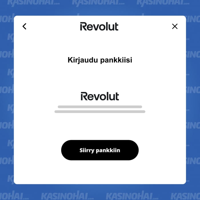 Siirry verkkopankkiisi vahvistamaan talletus
