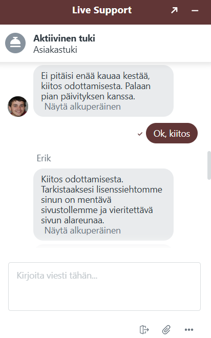 5gringos asiakaspalvelu