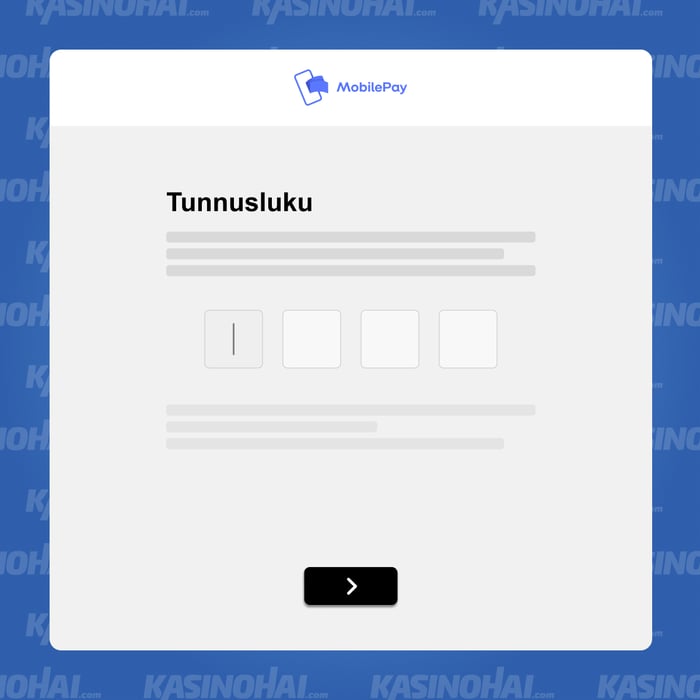 Aseta nelinumeroinen tunnusluku