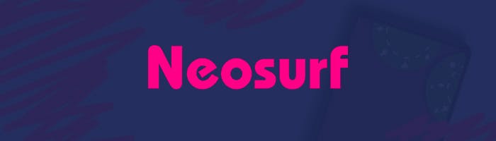 Neosurf-logon banneri