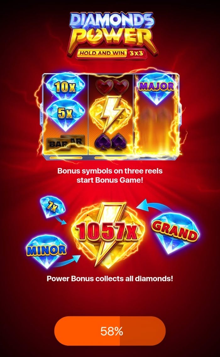 BCasino jackpot peli