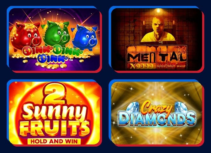 Bet N Flix pelivalikoima