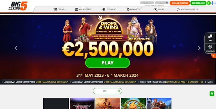 big5 casino etusivu