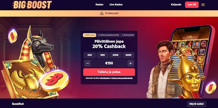 Big Boost Casinon etusivu