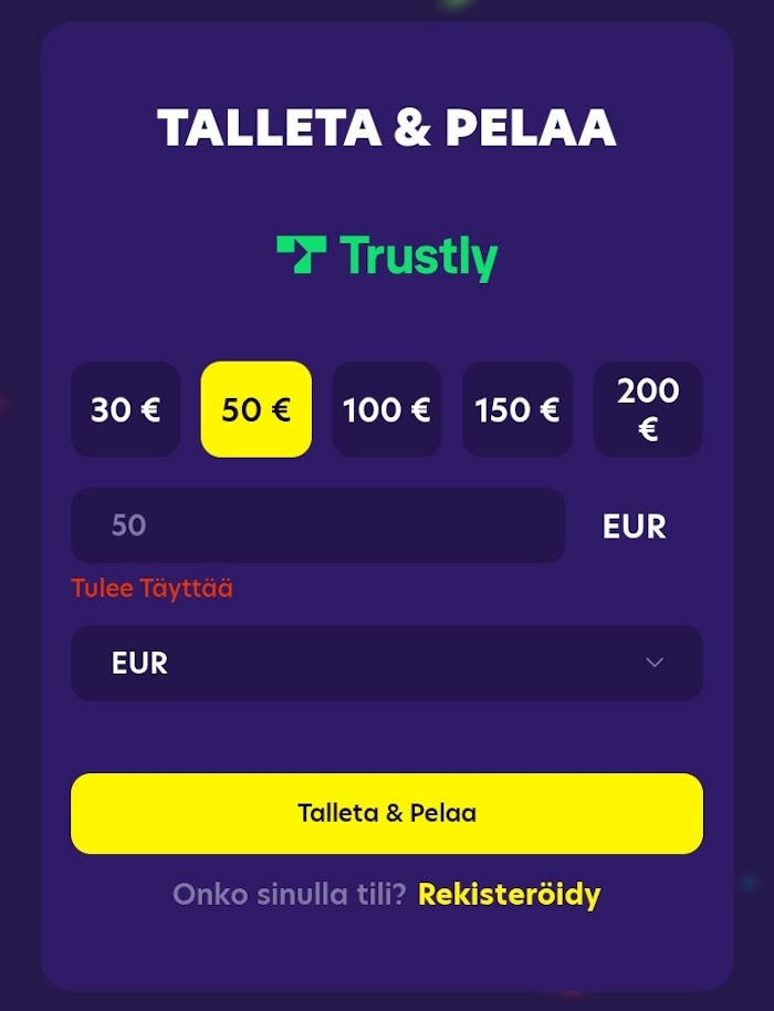 Bingobonga talleta ja pelaa