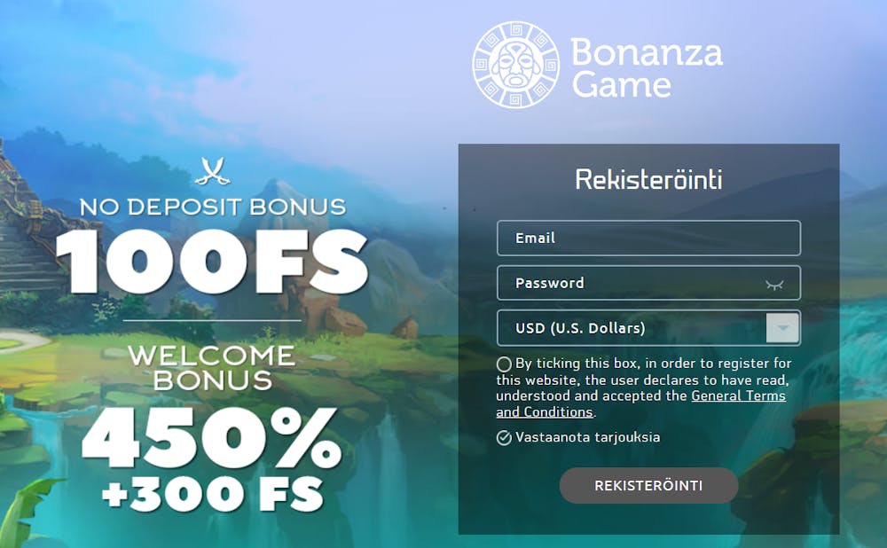 bonanzan login