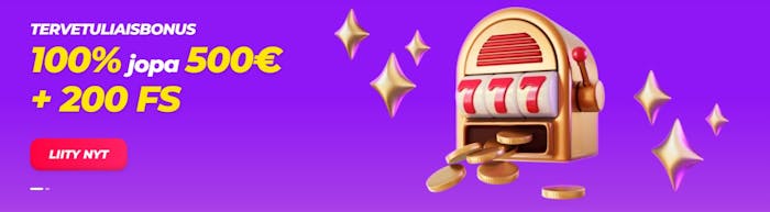 GreatWin Casinon tervetulobonus. 