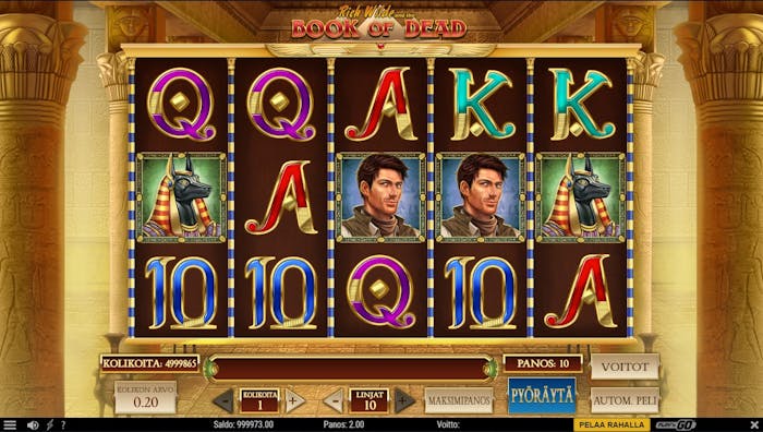 book of dead automaattipeli