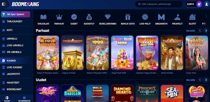 Boomerang Bet Casinon peliaula