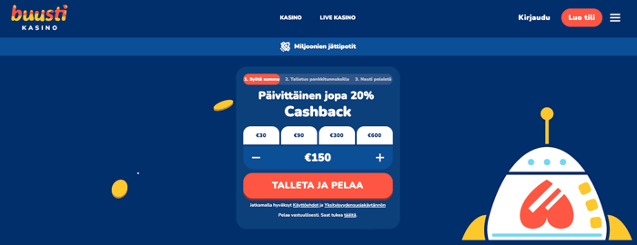 Buusti Kasino etusivu