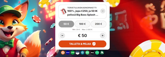 Casioist Casinon bonus lämmittää uuden pelaajan mieltä.