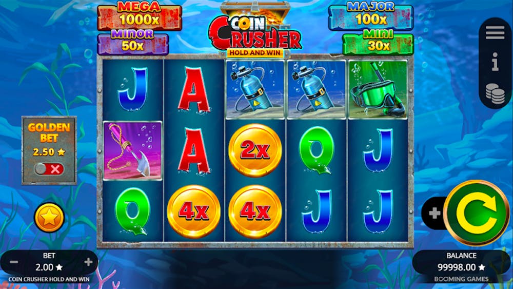 Coin Crusher Hold and Win: Tiedot ja yksityiskohdat logo