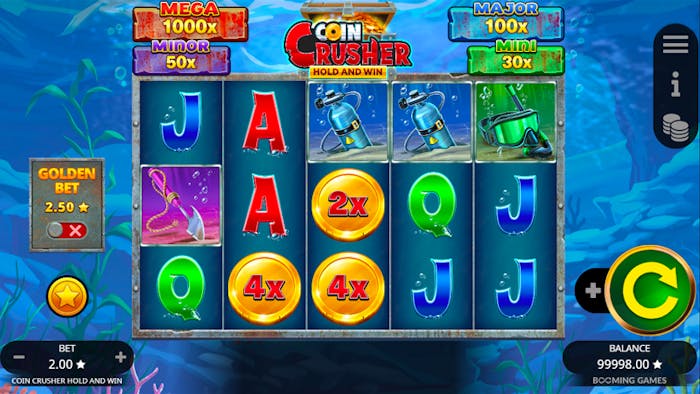 Coin Crusher Hold and Win: Tiedot ja yksityiskohdat logo