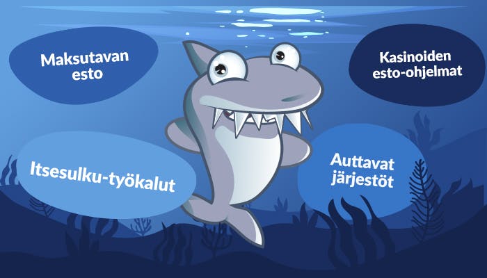 Kasinohai esittelee neljä tapaa hallita pelaamista Trustly-eston lisäksi. 