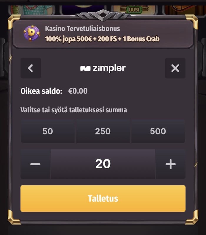 Rekisteröityminen Dragonialle käy helposti