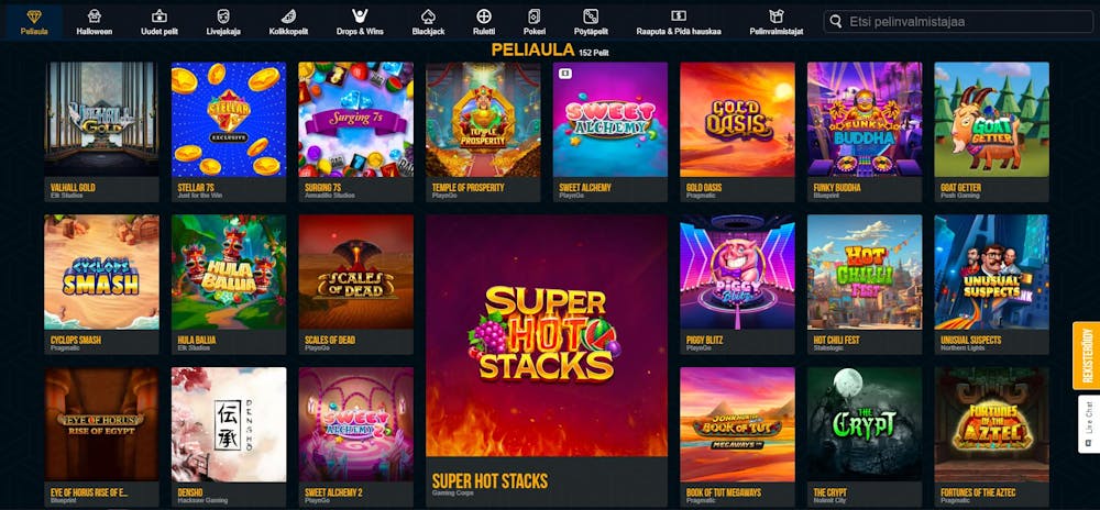 Dream Vegas Casino online-pelit