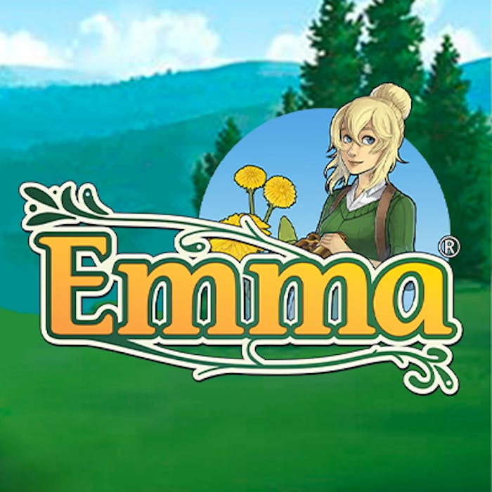 Emma: Tiedot ja yksityiskohdat logo