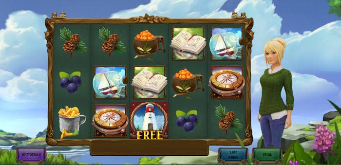 Emma – Majakan loiste automaattipeli sisältää erilaisia retkeilyyn liittyviä esineitä.