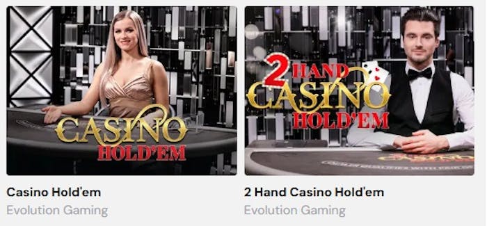 Evolution Casino Holdem uhkapelit