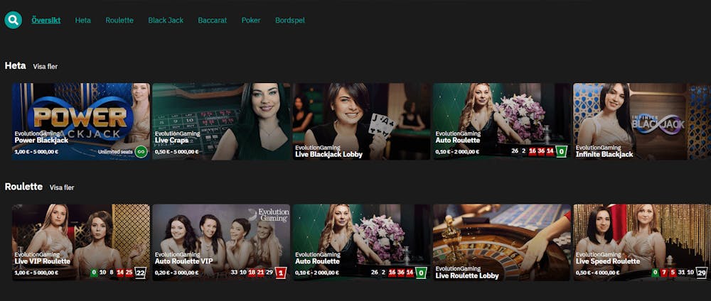 fastbet live casino