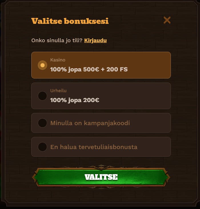 Fat Pirate Casino tarjoaa ison tervetulobonuksen, joka sis?lt?? talletusbonusta ja ilmaiskierroksia.