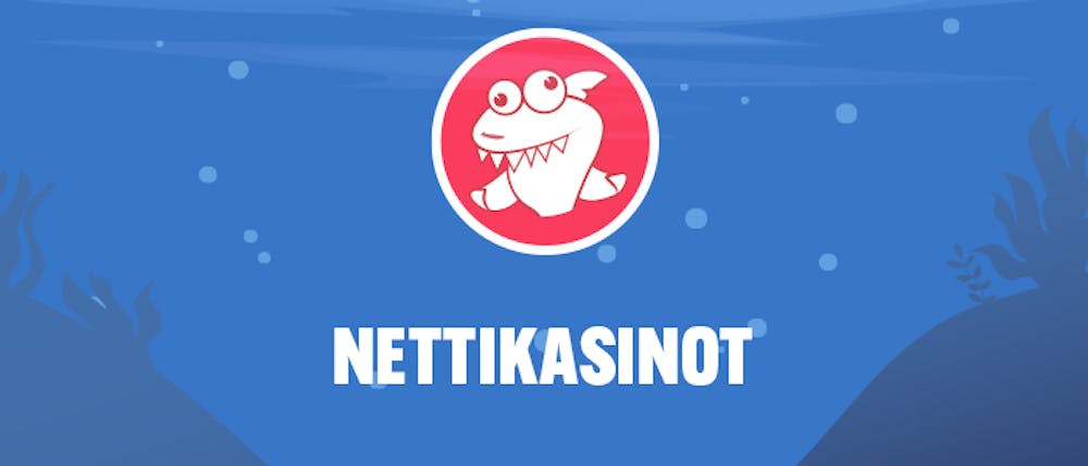 Kasinohai-logo tekstillä: Nettikasinot