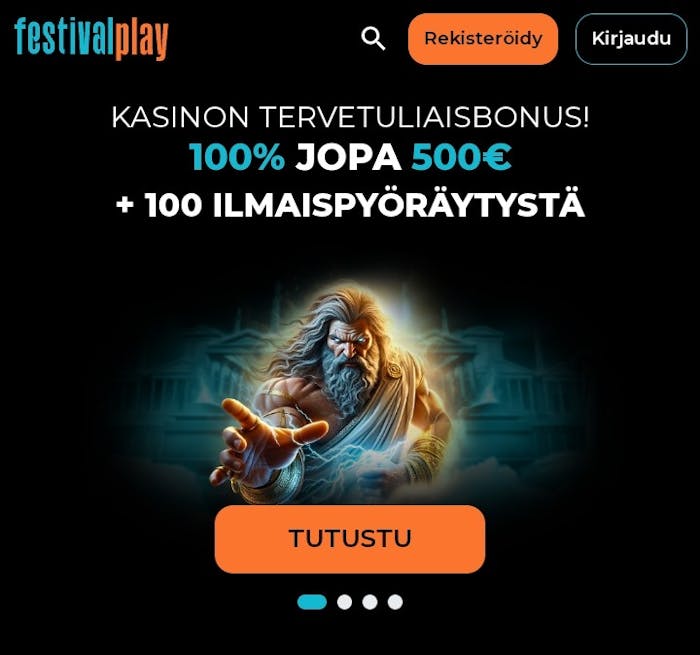 Festival Play bonus
