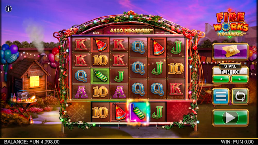 Fireworks Megaways: Tiedot ja yksityiskohdat logo