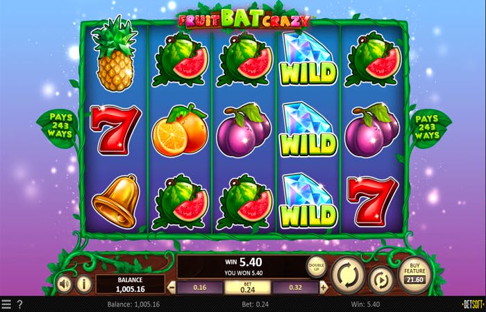 Fruitbat Crazy: Tiedot ja yksityiskohdat logo
