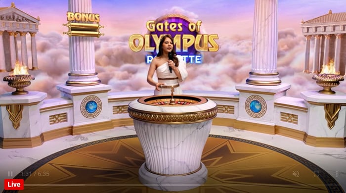 Gates of olympus live-peli Panosta kasinolla.