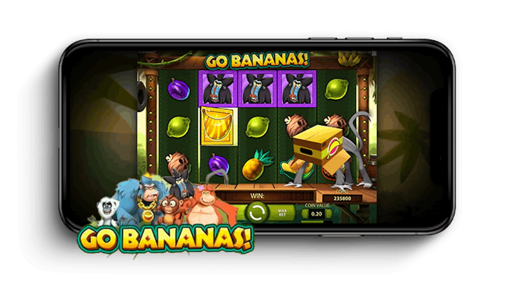 Go Bananas mobiilissa