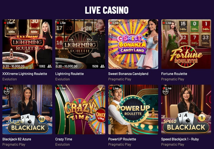 GoldRoll Live Casinon peliaula