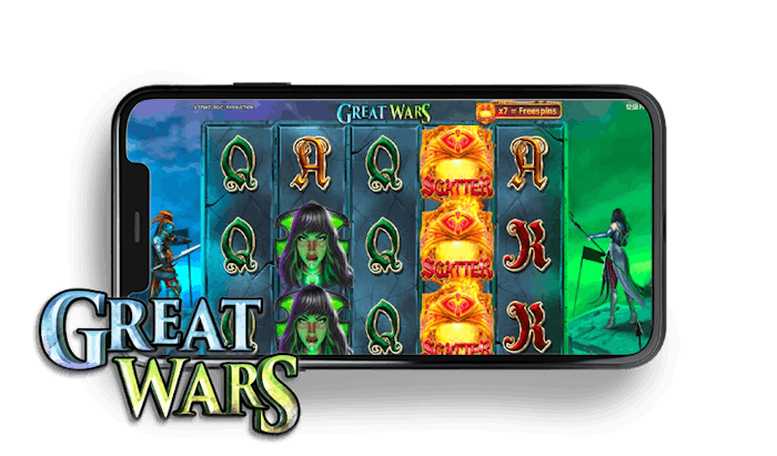 Lähde taistoon vaikka liikkeellä Great Wars mobiiliversion avulla