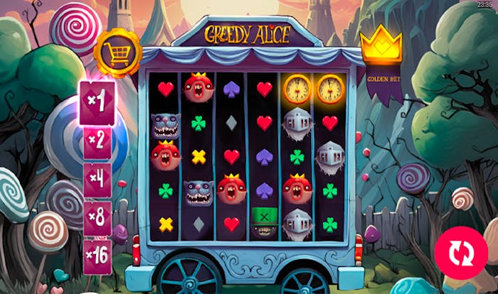 Greedy Alice: Tiedot ja yksityiskohdat logo