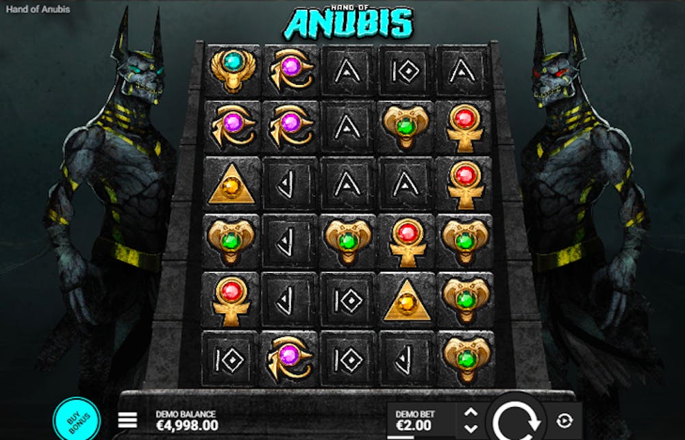 Hand of Anubis: Tiedot ja yksityiskohdat logo