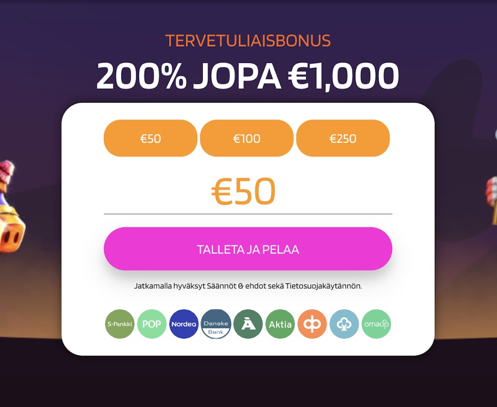 HappySlotsCom kasinon tervetulobonus ja rekisteröinti