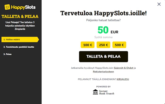 happyslotsin login