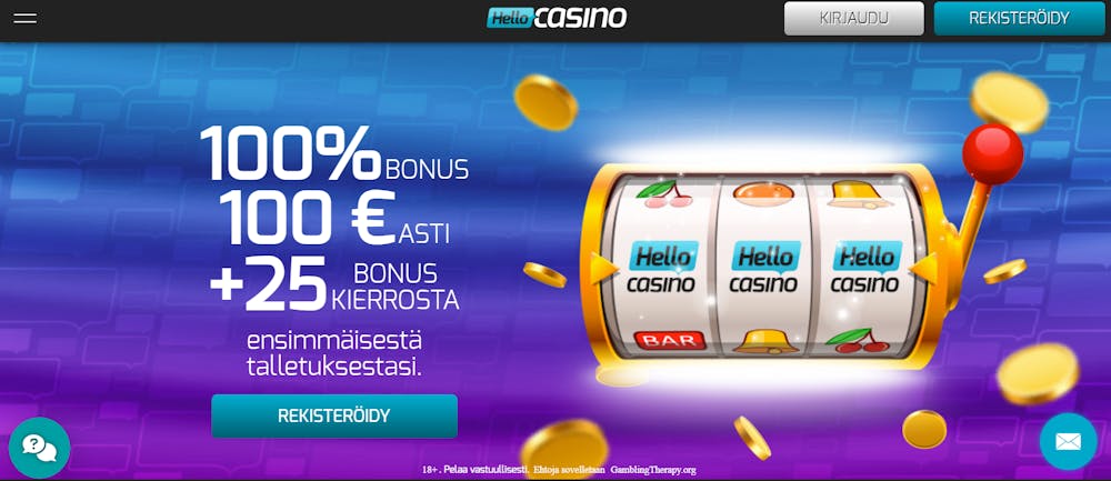 hello casinon tervetulotarjous