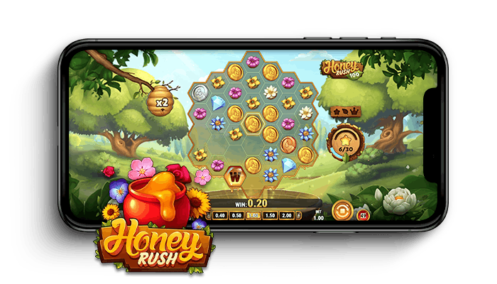 Honey Rush mobiilissa