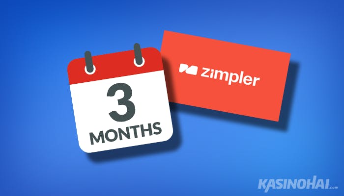 Zimpler esto on voimassa 3 kuukautta kerrallaan.