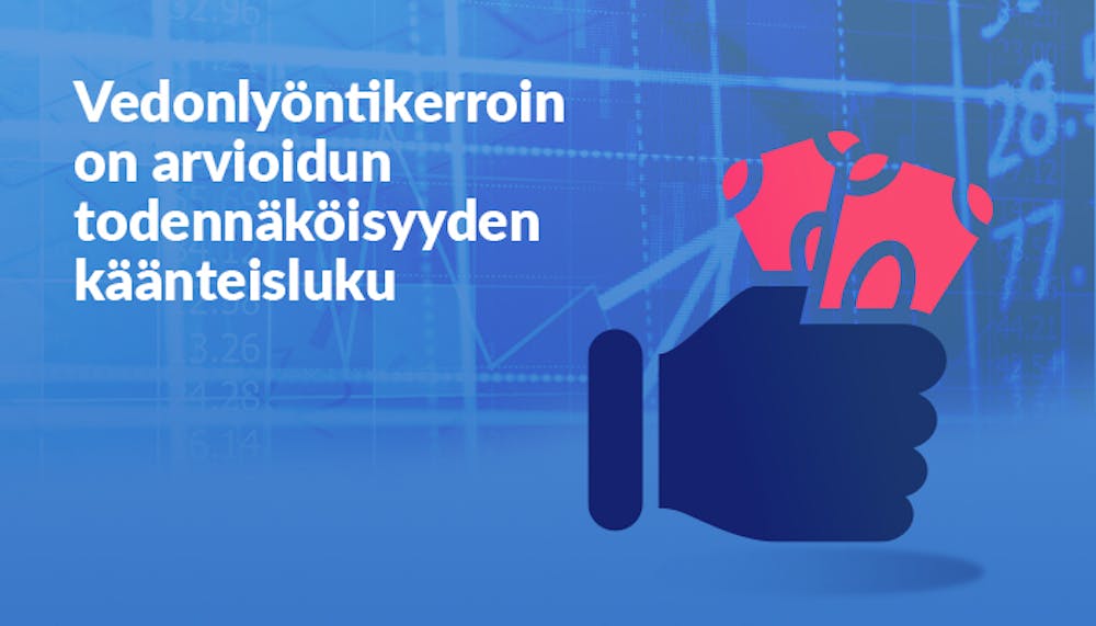 miten kertoimet lasketaan vedonlyönnissä